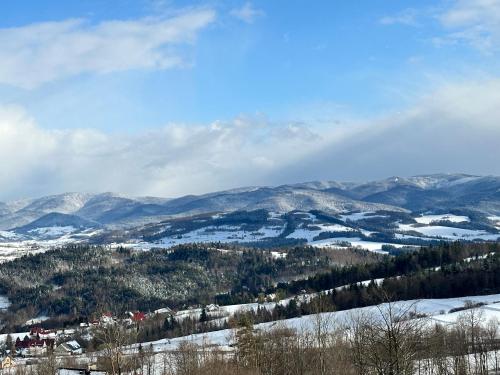 Domki przy szlaku Szczebel