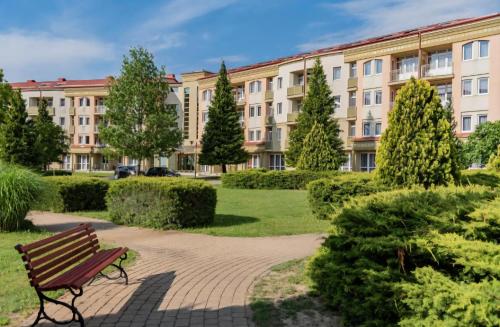 Κήπος έξω από το Constantia Wellness Apartman Zalakaros
