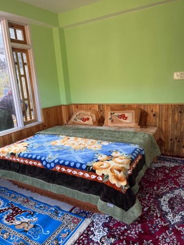 Ένα ή περισσότερα κρεβάτια σε δωμάτιο στο Orchard stay