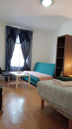 Ένα ή περισσότερα κρεβάτια σε δωμάτιο στο Po1-TPSA17-3D- ROOM Porte maron