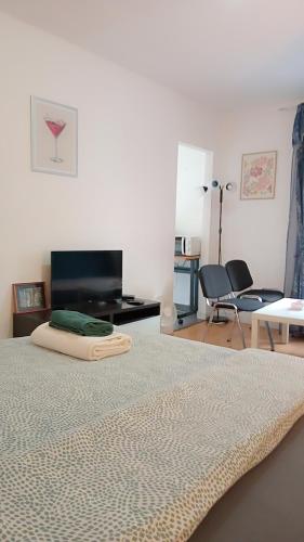 Po1-TPSA17-3D- ROOM Porte maron