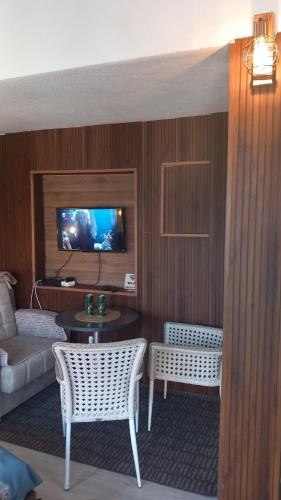 TV a/nebo společenská místnost v ubytování Apartments Baron Žabljak