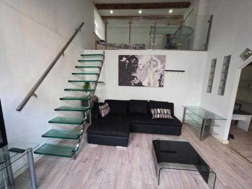 Posezení v ubytování Urban Oasis - BIG stylish Apartment