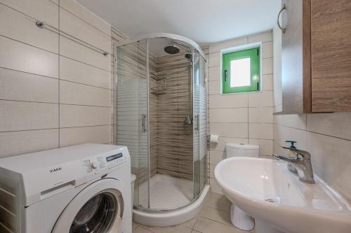 Phòng tắm tại Villa Elia