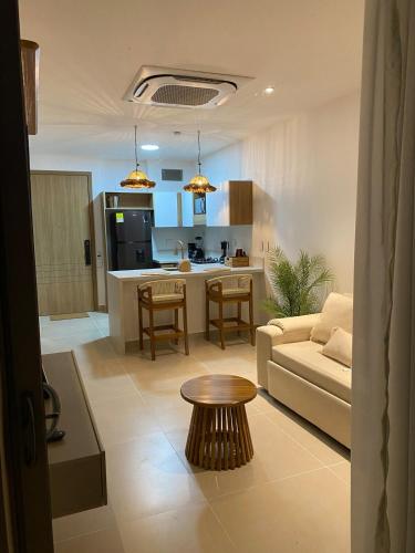 Köök või kööginurk majutusasutuses Vista a la laguna - Baia Kristal