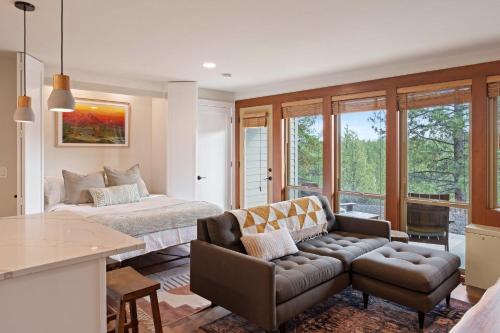 Posezení v ubytování Seventh Mountain 1417