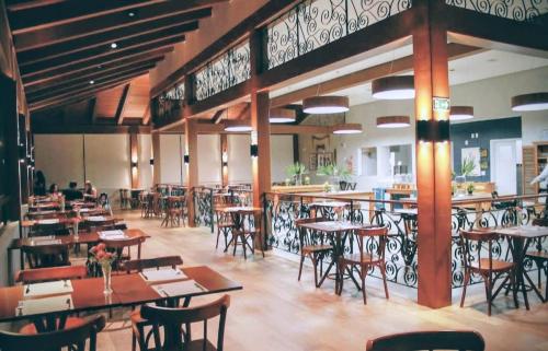 Restaurace v ubytování Quinta Santa Bárbara EcoResort