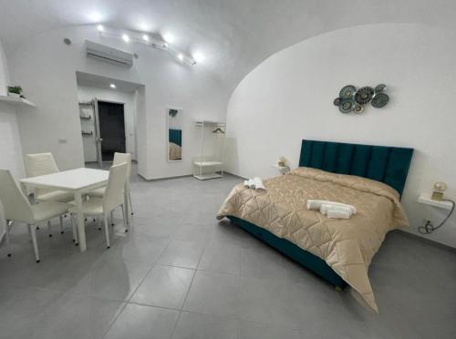 Χώρος καθιστικού στο Aurora Flavia Suites