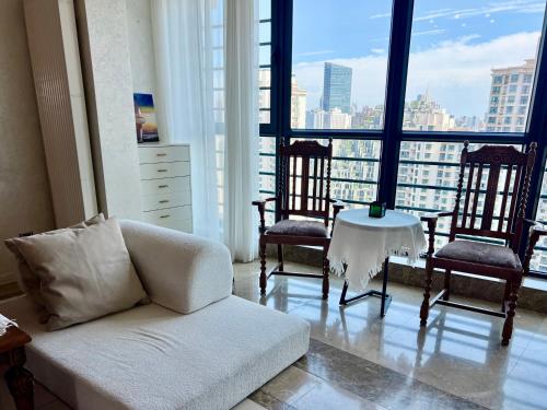 Posezení v ubytování Shanghai Hongmin Inn