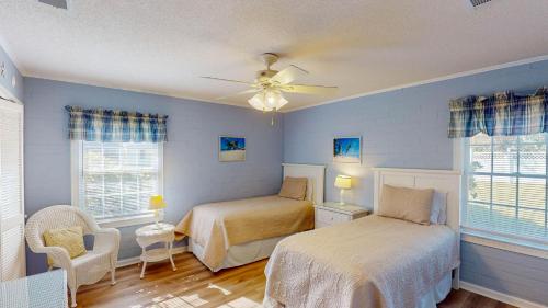 Voodi või voodid majutusasutuse Lyons Den toas