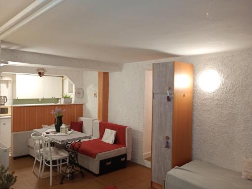 Kuchyň nebo kuchyňský kout v ubytování Pearl of Danube