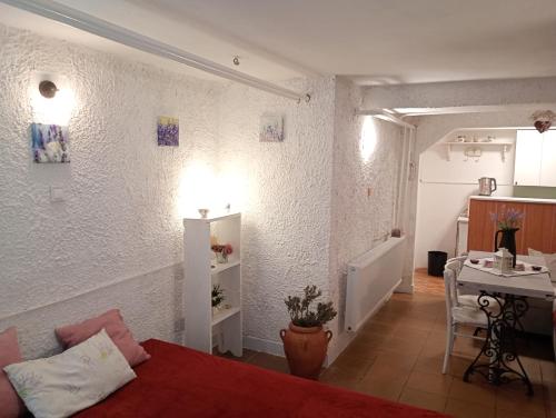 Postel nebo postele na pokoji v ubytování Pearl of Danube