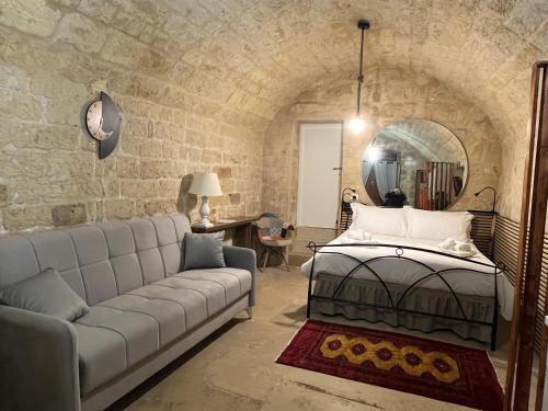 Giường trong phòng chung tại Tresca Holiday Home