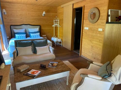 Et opholdsområde på Lodge Campagne Chic 3 - Mas de Rey