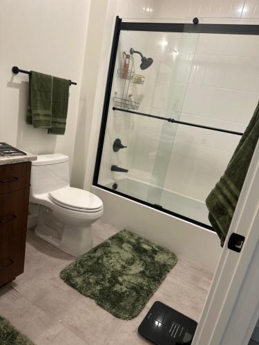 Koupelna v ubytování Downtown Detroit Apt