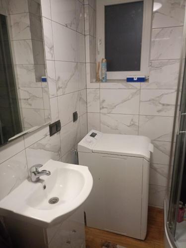 Et badeværelse på Domek nr 1