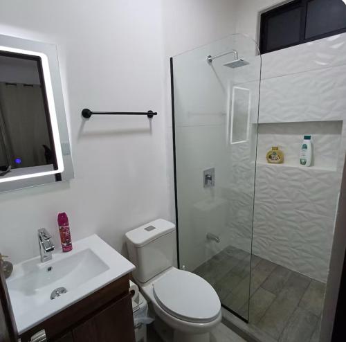 Ένα μπάνιο στο Casa Coral tu refugio ideal