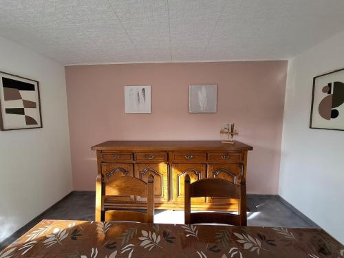 Un ou plusieurs lits dans un hébergement de l'établissement Les Renards du Val