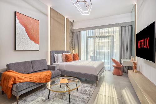 Elegant Luxury Studio 12th Floor Sky high View