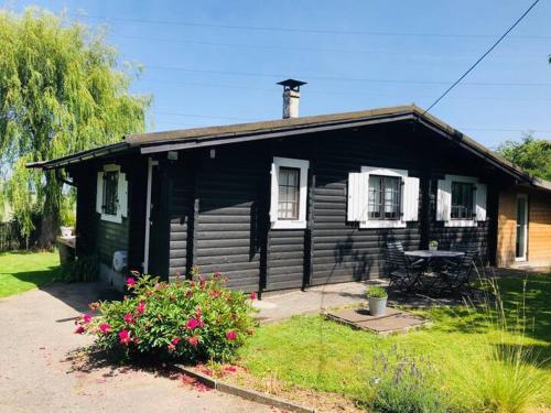 Zahrada ubytování Violet Cottage et Spa Chalet 4P Nature et Cocooning