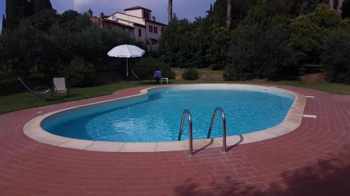 La alberca dentro o cerca de La Bandita Country Hotel
