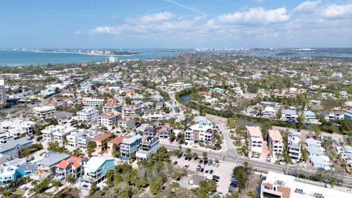 Udsigt til Siesta Key eller udsigt til byen taget fra feriehuset