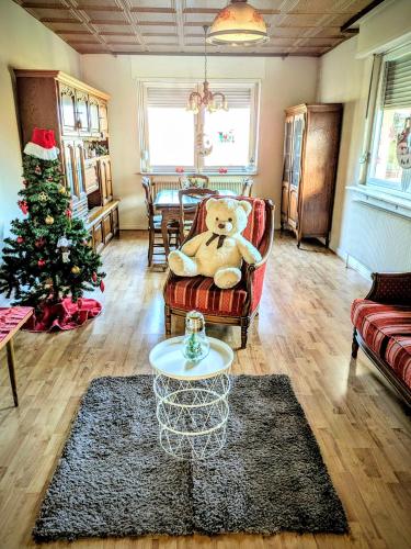 Posezení v ubytování La stub de nöel