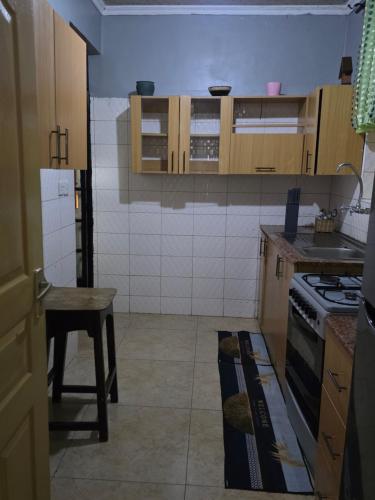 Kuchyň nebo kuchyňský kout v ubytování Calm corner