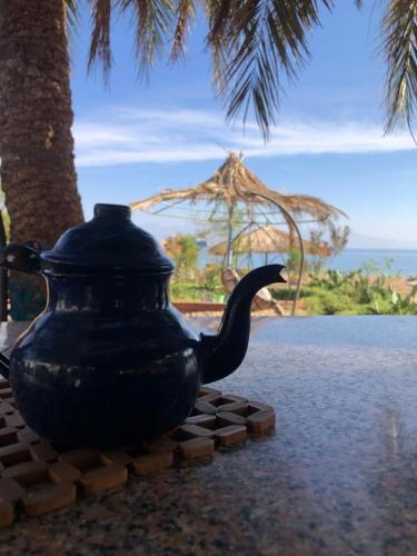 Paysage naturel près de le camping