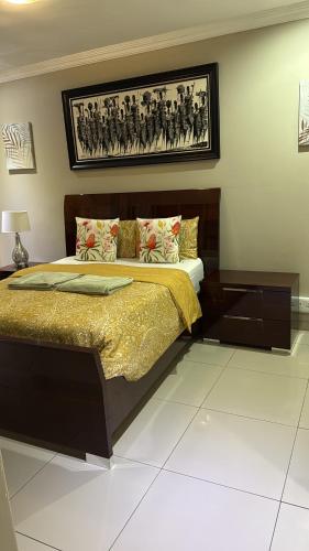 Postel nebo postele na pokoji v ubytování Le Rosette Residence