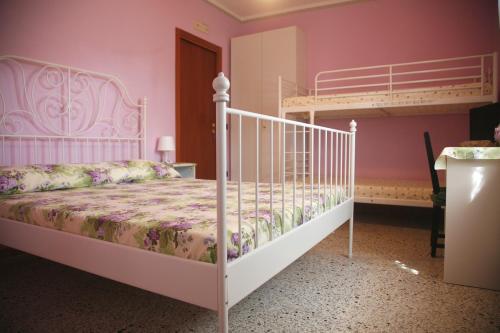 En eller flere senge i et værelse på Trentinara Cilento