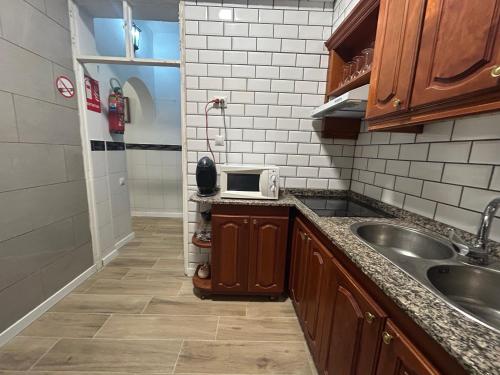 Кухня или мини-кухня в Casa Toñi
