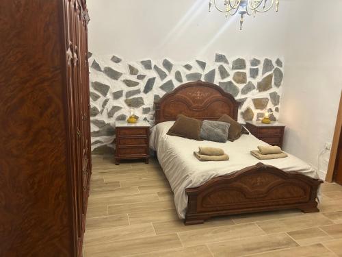 Кровать или кровати в номере Casa Toñi