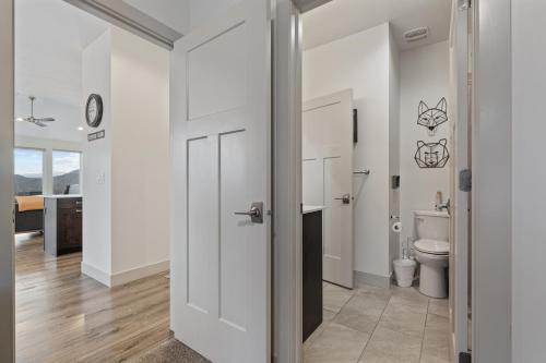 Koupelna v ubytování Bailey Lane