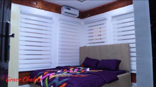 Voodi või voodid majutusasutuse Grace Chalets toas