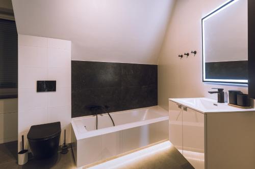 Et tv og/eller underholdning på SudeckaHill Apartaments