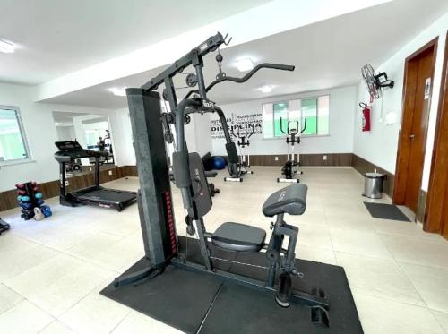 Fitness centrum a/nebo fitness zařízení v ubytování Cumbuco Beach place