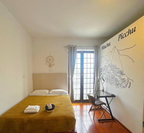 Cama o camas de una habitación en Hostel Prada