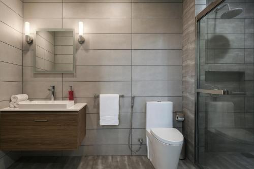 Koupelna v ubytování Clouds View Executive Serviced Apartments Fronting Centaurus Mall Islamabad