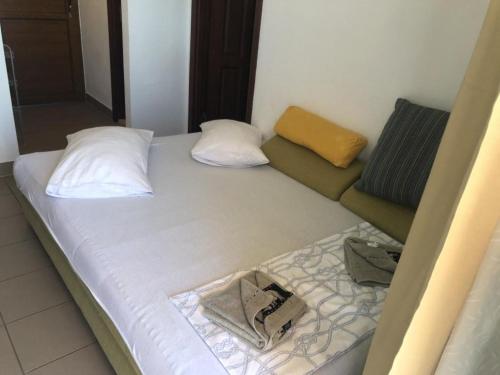 Postel nebo postele na pokoji v ubytování Apartmani Villa Borzic - One Bedroom Apt with Terarce & Sea View