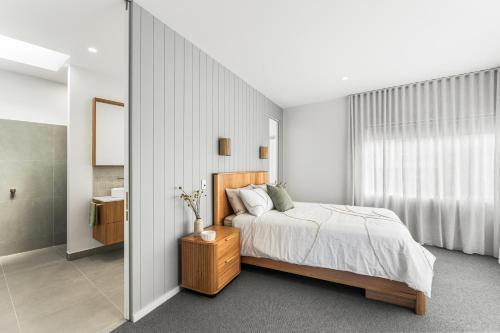 Ένα ή περισσότερα κρεβάτια σε δωμάτιο στο Little Bich Retreats