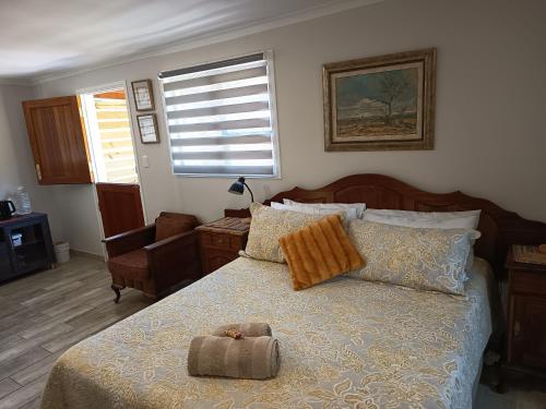 Postel nebo postele na pokoji v ubytování Akkerhuys Guest House