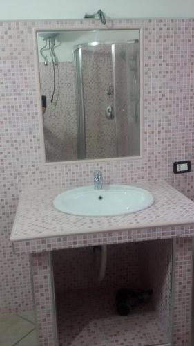 Koupelna v ubytování Sardinia House Country