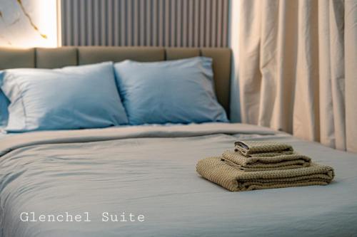 Giường trong phòng chung tại Condo in Marilao Bulacan at Cheer Residence