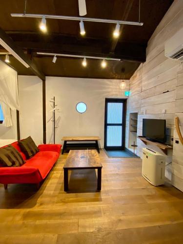 Kuchyň nebo kuchyňský kout v ubytování Ichiban an