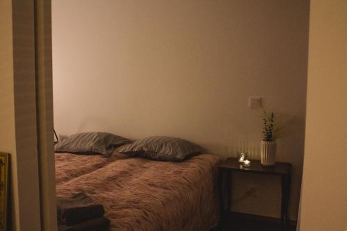 Ένα ή περισσότερα κρεβάτια σε δωμάτιο στο Apartment with great connections