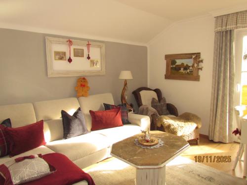 Posezení v ubytování Haus Victoria