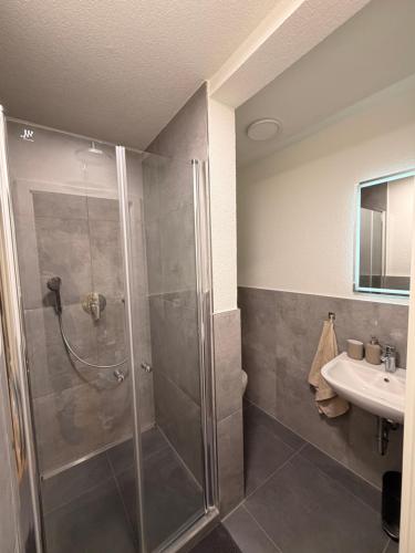 Ένα μπάνιο στο Pension Elisa