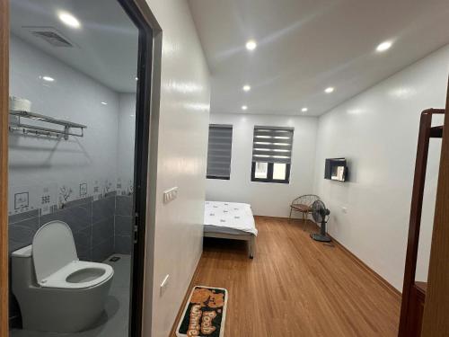 Koupelna v ubytování Tấm homestay