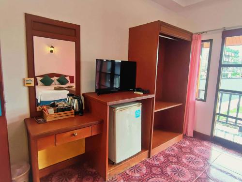 Η κουζίνα ή μικρή κουζίνα στο Sangtawan Resort